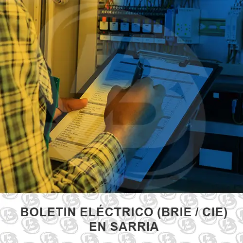 Certificación eléctrica para una casa en Sarrià Barcelona - Boletín eléctrico (BRIE / CIE)