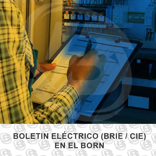 Certificado eléctrico CIE para una tienda en el Born Barcelona - Boletín eléctrico (BRIE / CIE)
