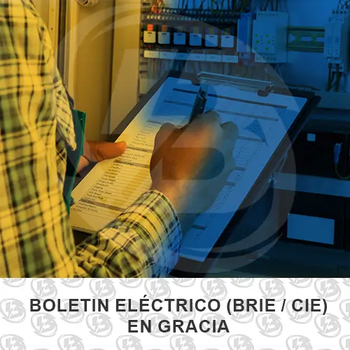 Certificado eléctrico CIE para un hogar en Gràcia Barcelona - Boletín eléctrico (BRIE / CIE)