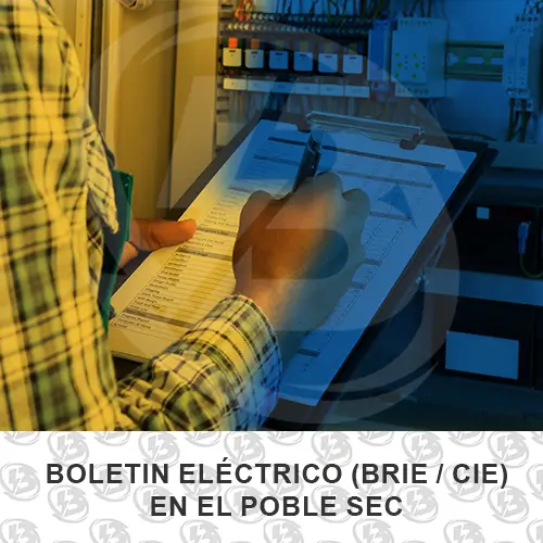 CIE eléctrico para un teatro en Poble Sec Barcelona - Boletín eléctrico (BRIE / CIE)