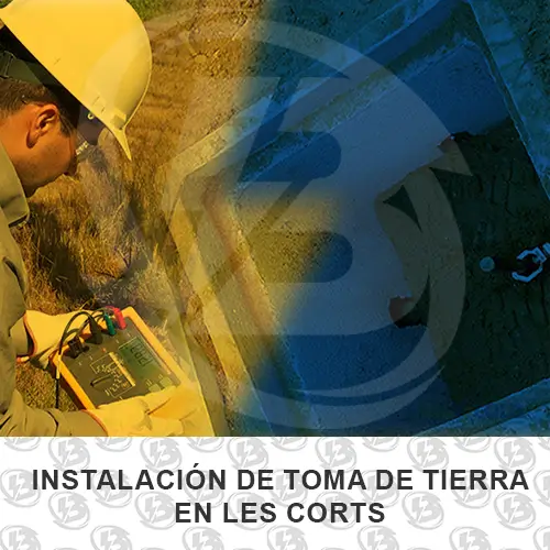 Instalación de sistema de puesta a tierra en una oficina de Les Corts Barcelona - instalación de toma de tierra