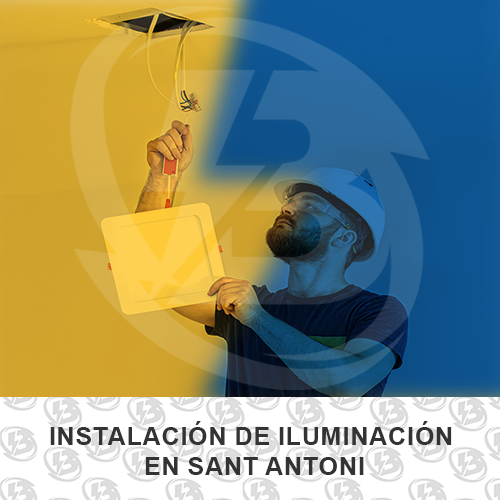 Instalar focos LED en un café moderno de Sant Antoni Barcelona
